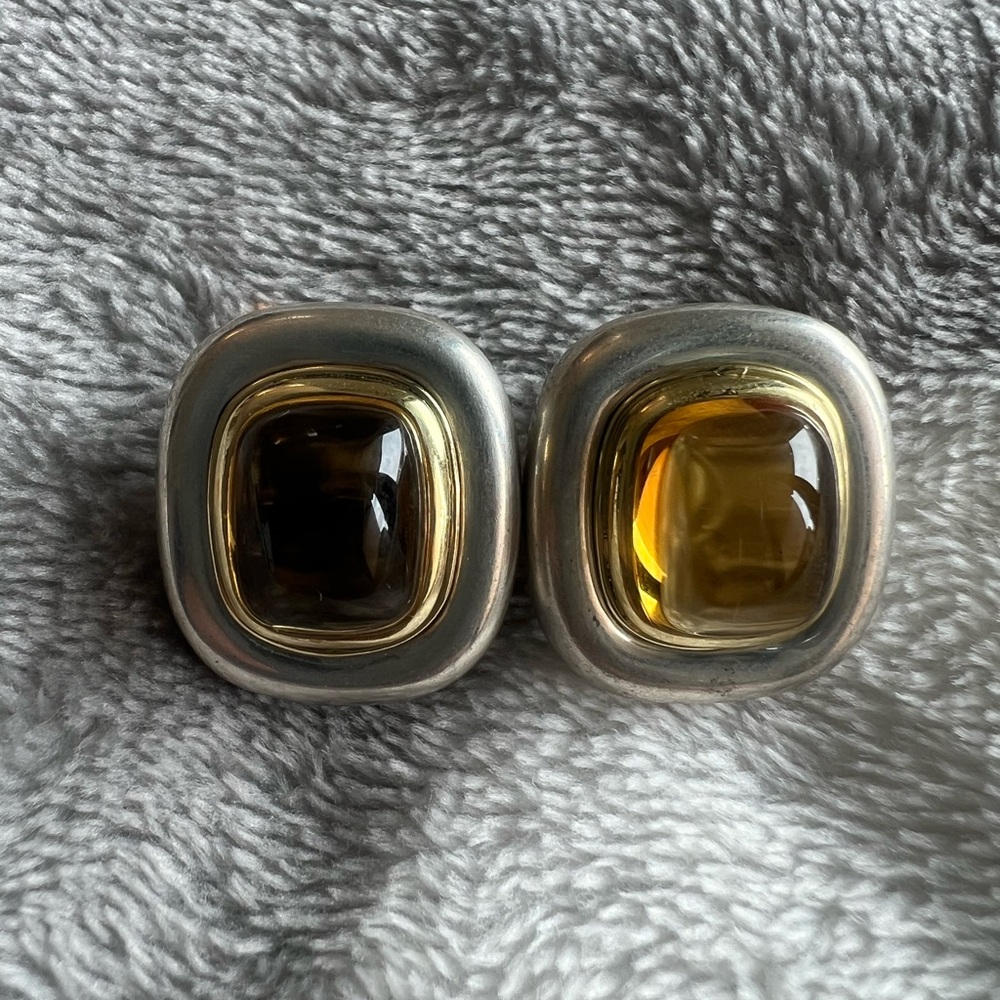 Tiffany citrine earrings